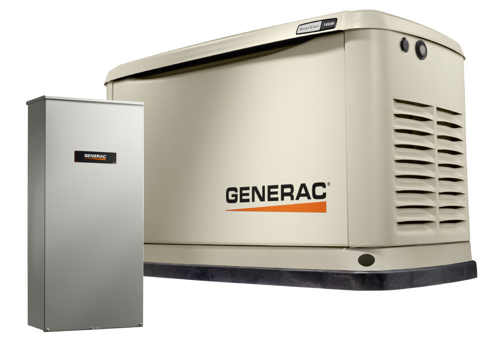Guardian 14kW Home Backup Generator with 16-circuit Transfer Switch WiFi-Enabled