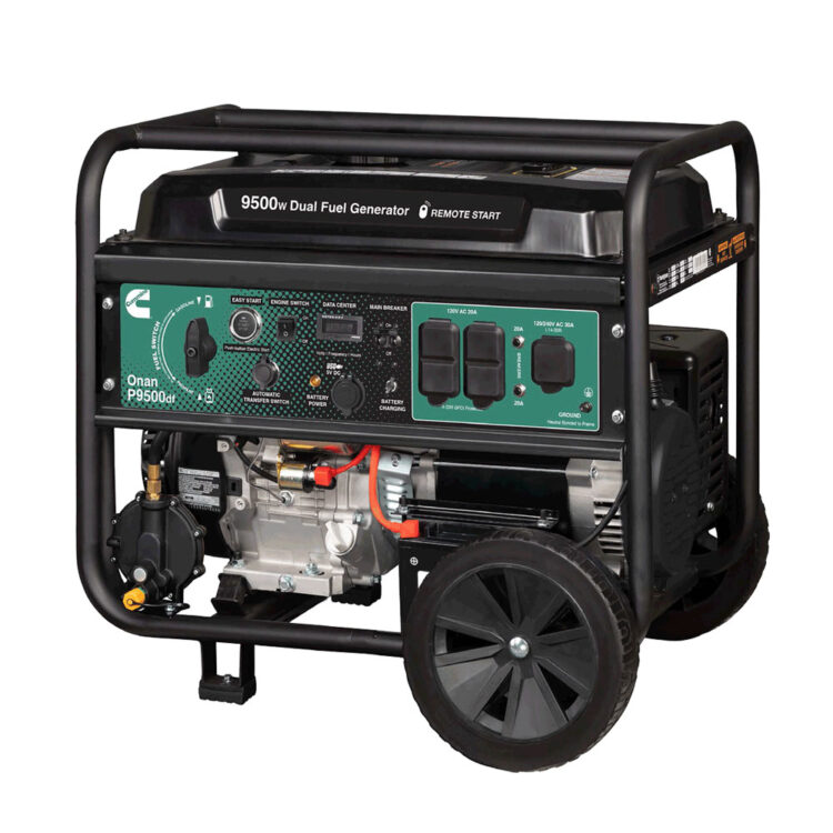 Cummins P9500df- Portable Generator 200lbs
